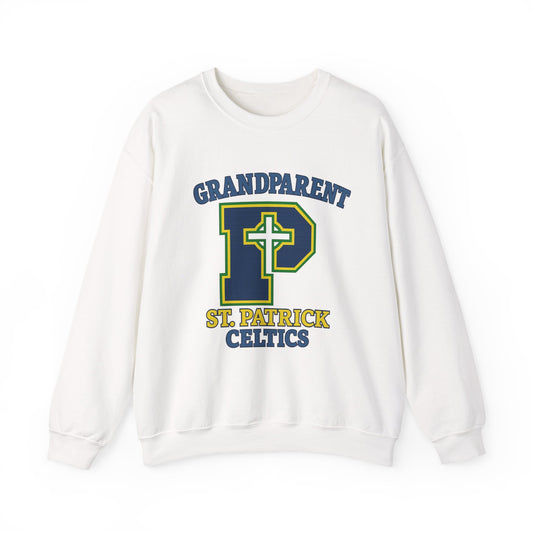 Grandparent P - Adult Casual Crewneck Sweatshirt