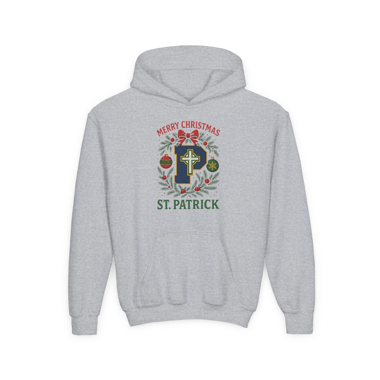 Merry Christmas - Youth Heavy Blend Hooded Sweatshirt