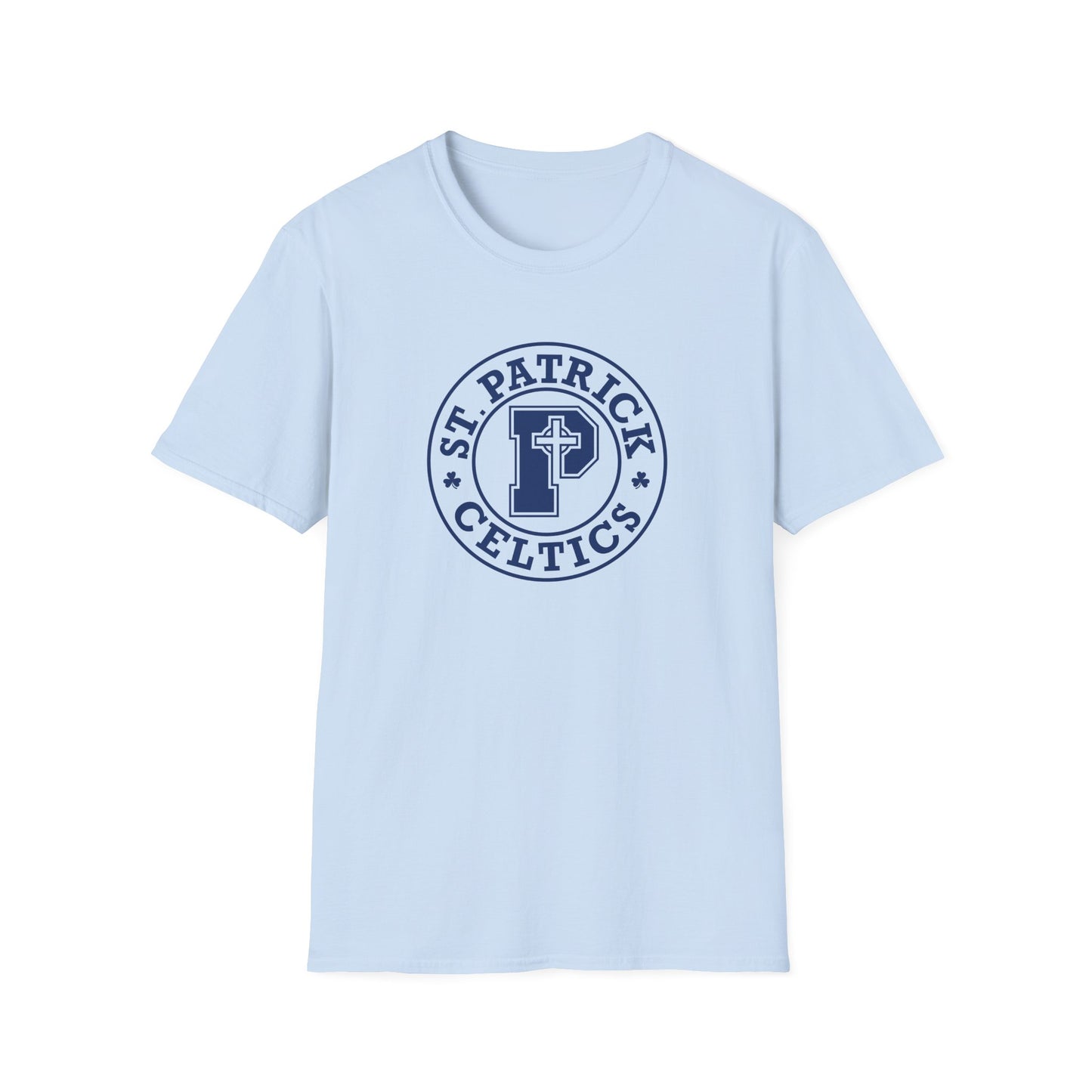 St Patricks Emblem - Adult Cotton Softstyle T-Shirt