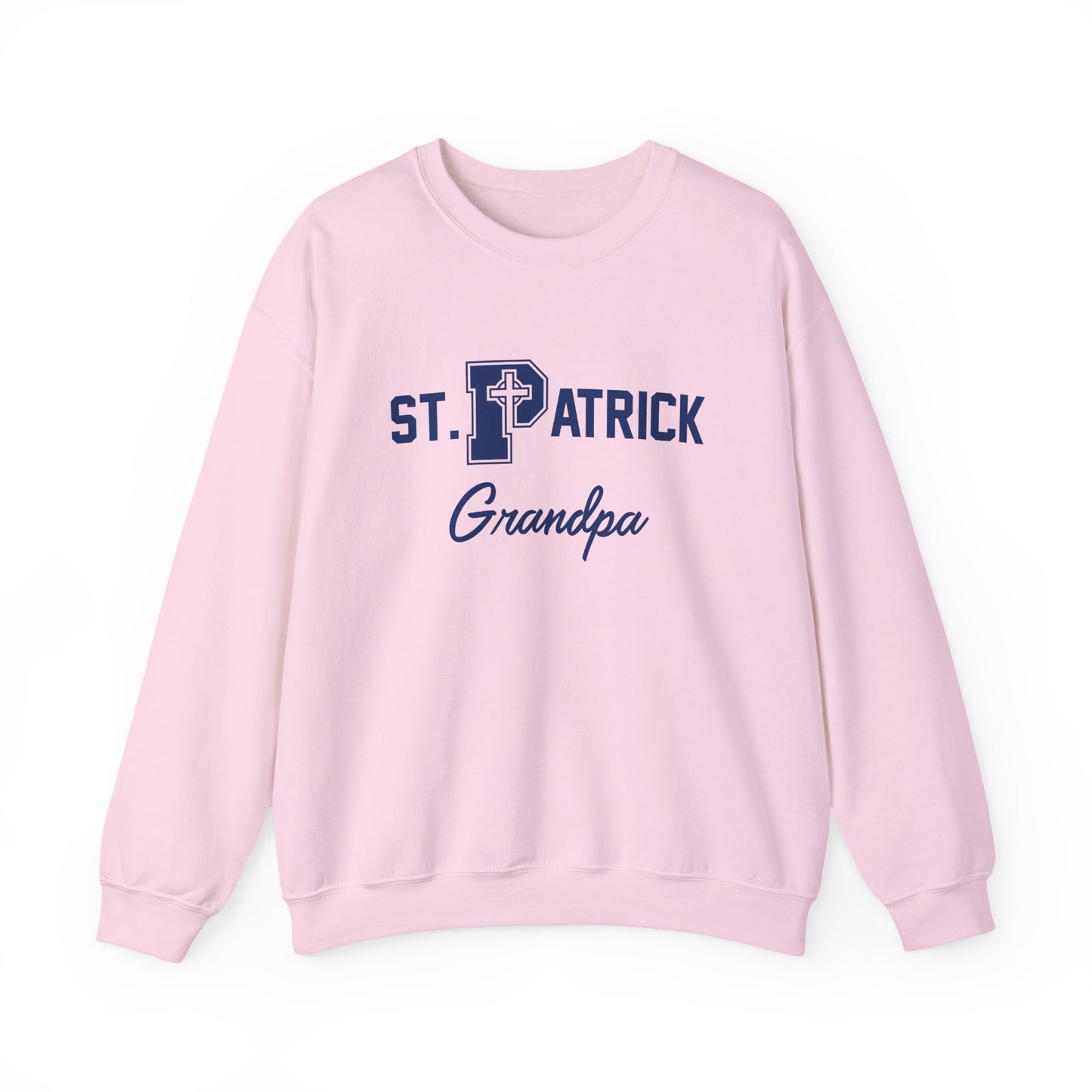 St Patrick Grandparent, Grandpa - Adult Casual Crewneck Sweatshirt