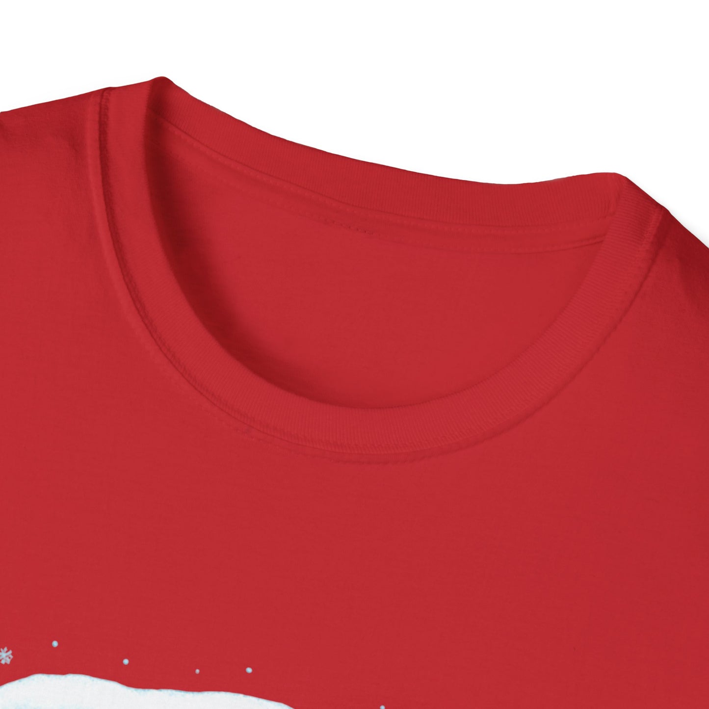 Snow P - Adult Cotton Softstyle T-Shirt