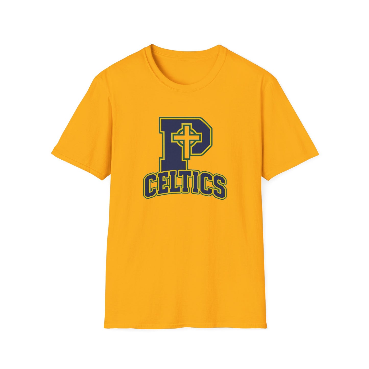 Arched Celtics - Adult Cotton Softstyle T-Shirt
