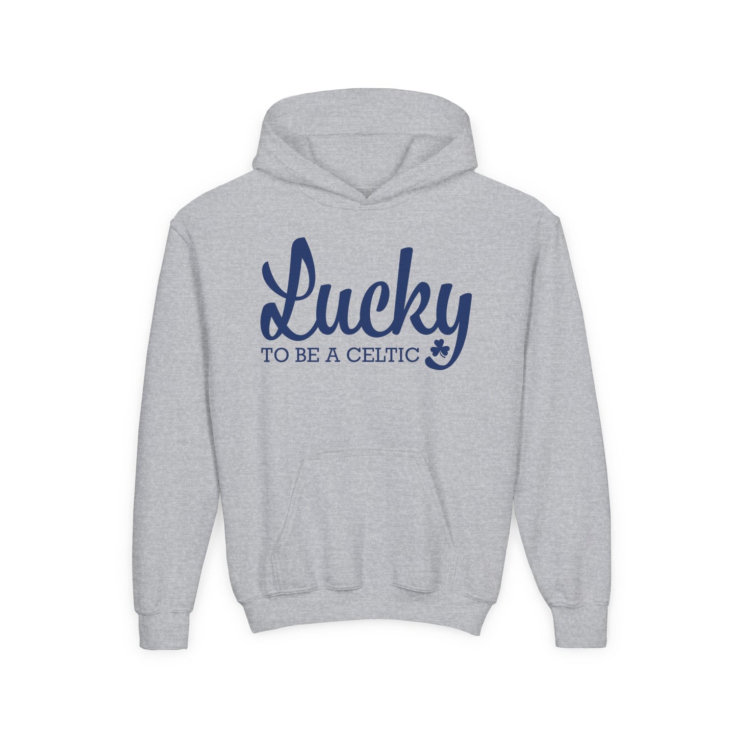 Lucky To Be A Celtic - Youth Heavy Blend Hooded Sweatshirt
