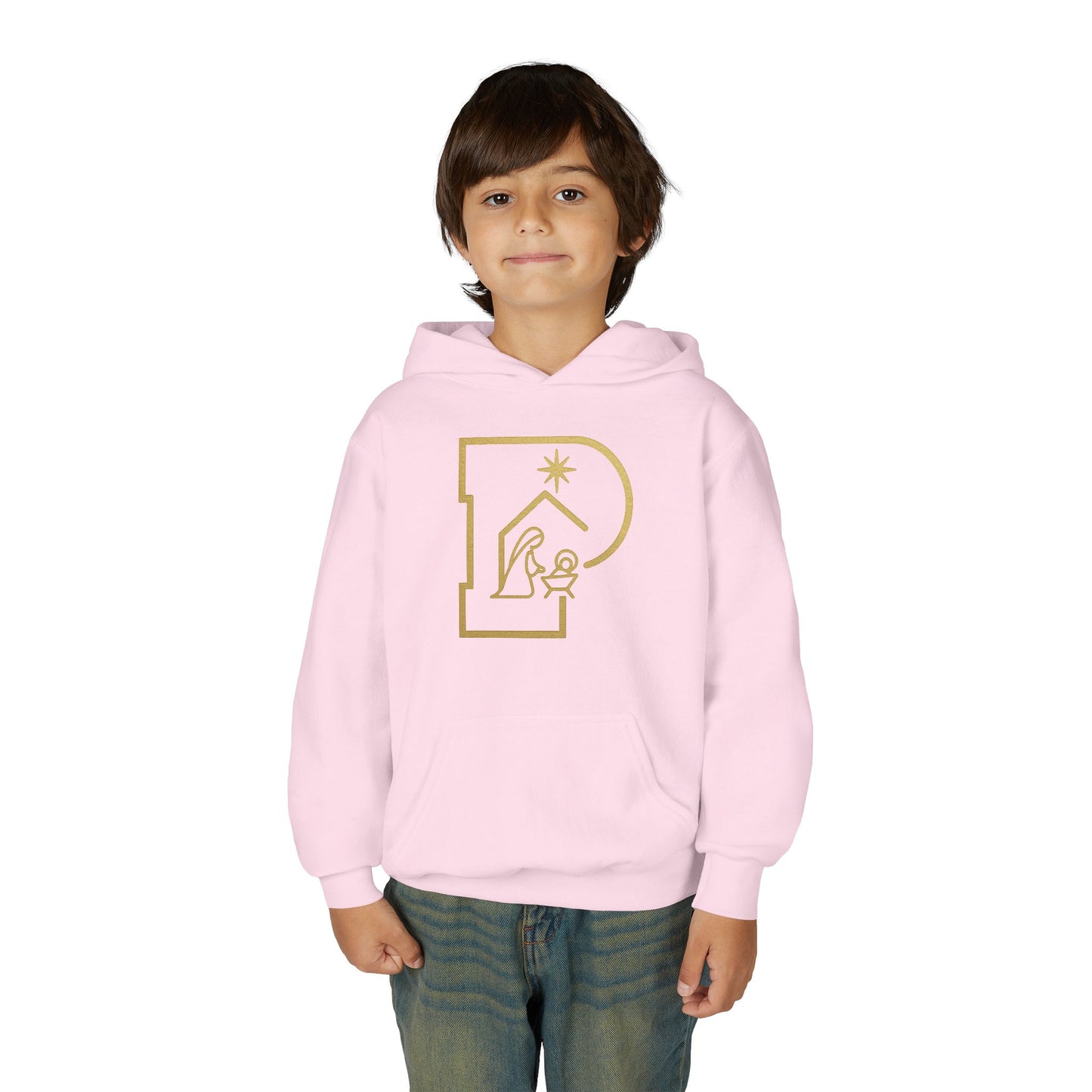 Nativity - Youth Heavy Blend Hooded Sweatshirt