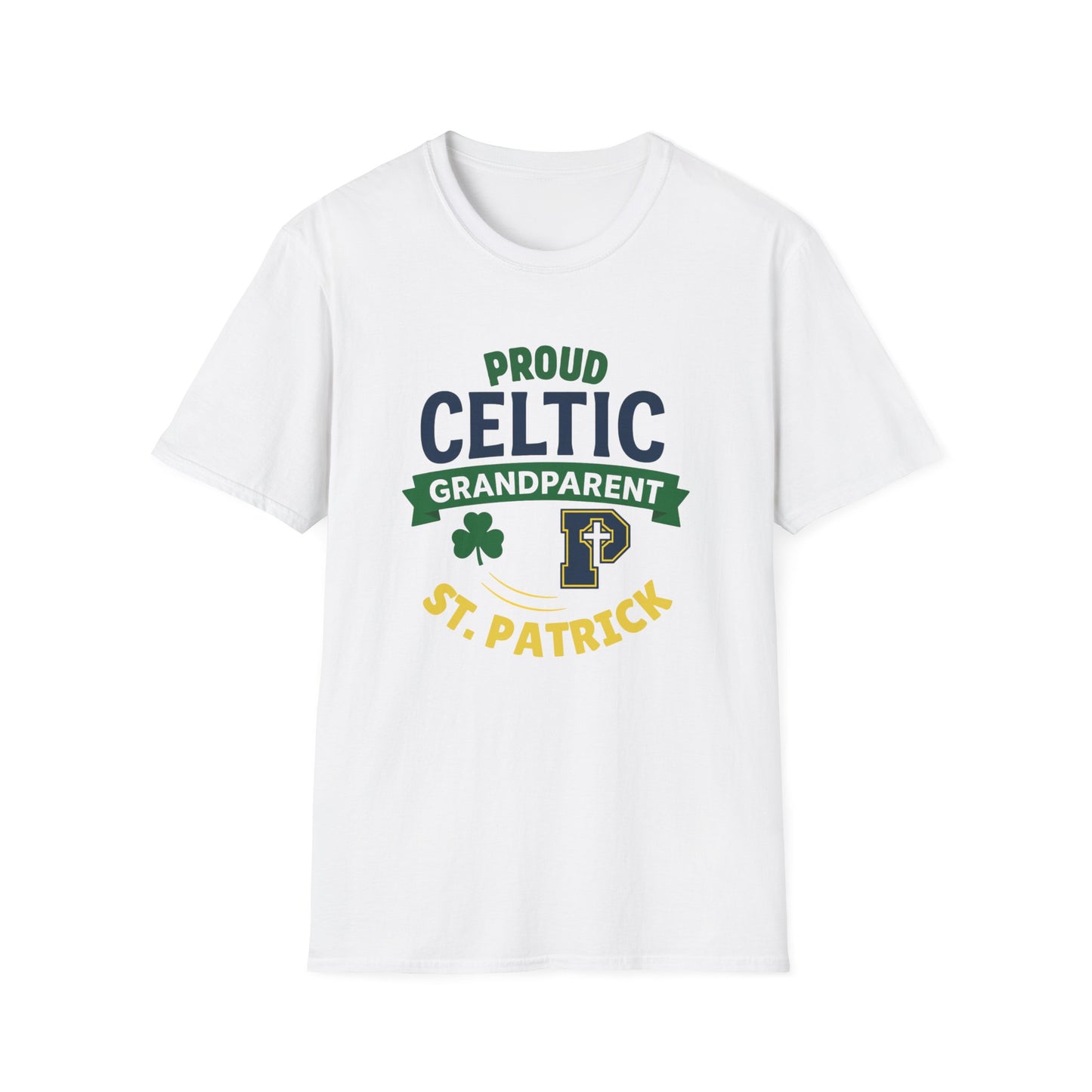 Celtic Grandparent - Adult Cotton Softstyle T-Shirt