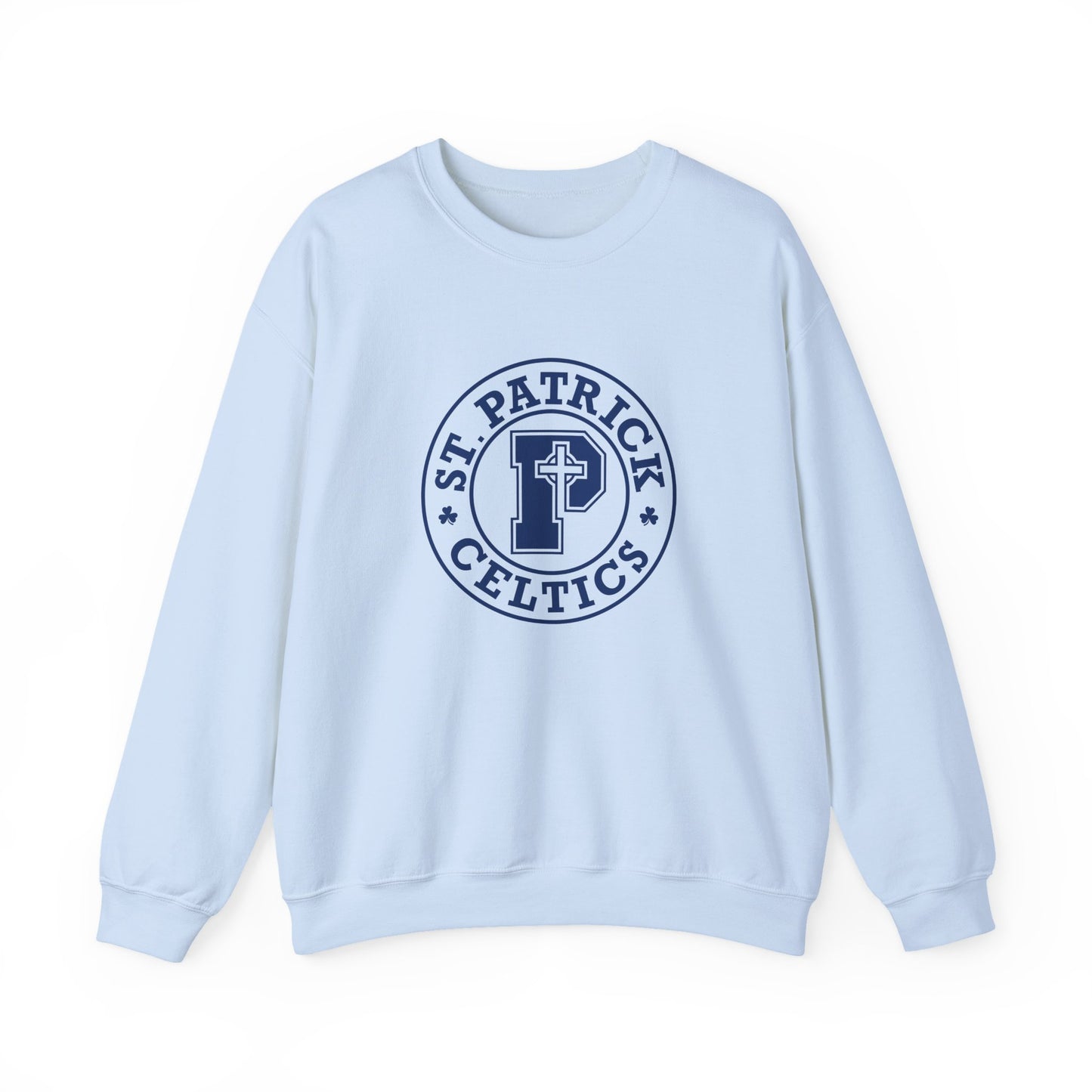 St Patricks Emblem - Adult Casual Crewneck Sweatshirt