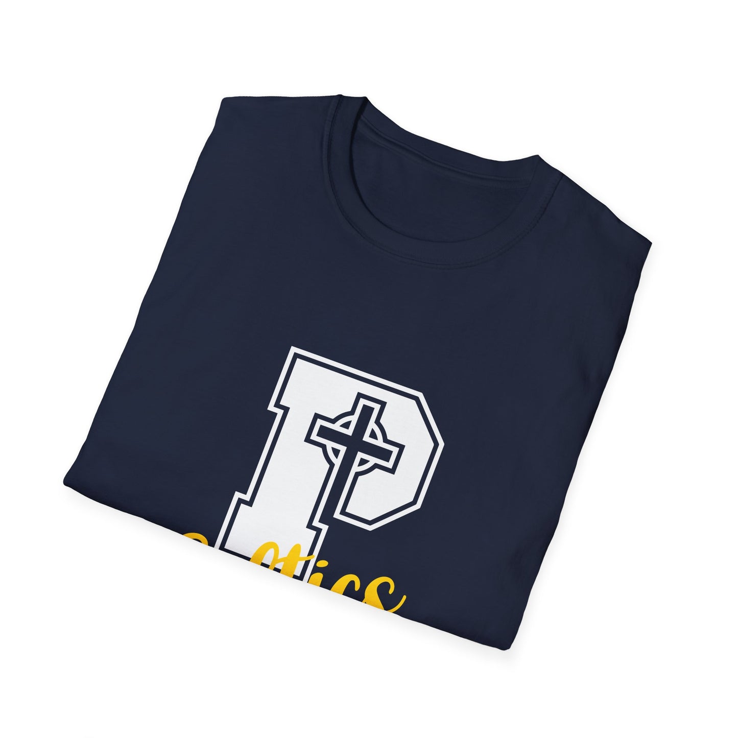 Celtics P - Adult Cotton Softstyle T-Shirt