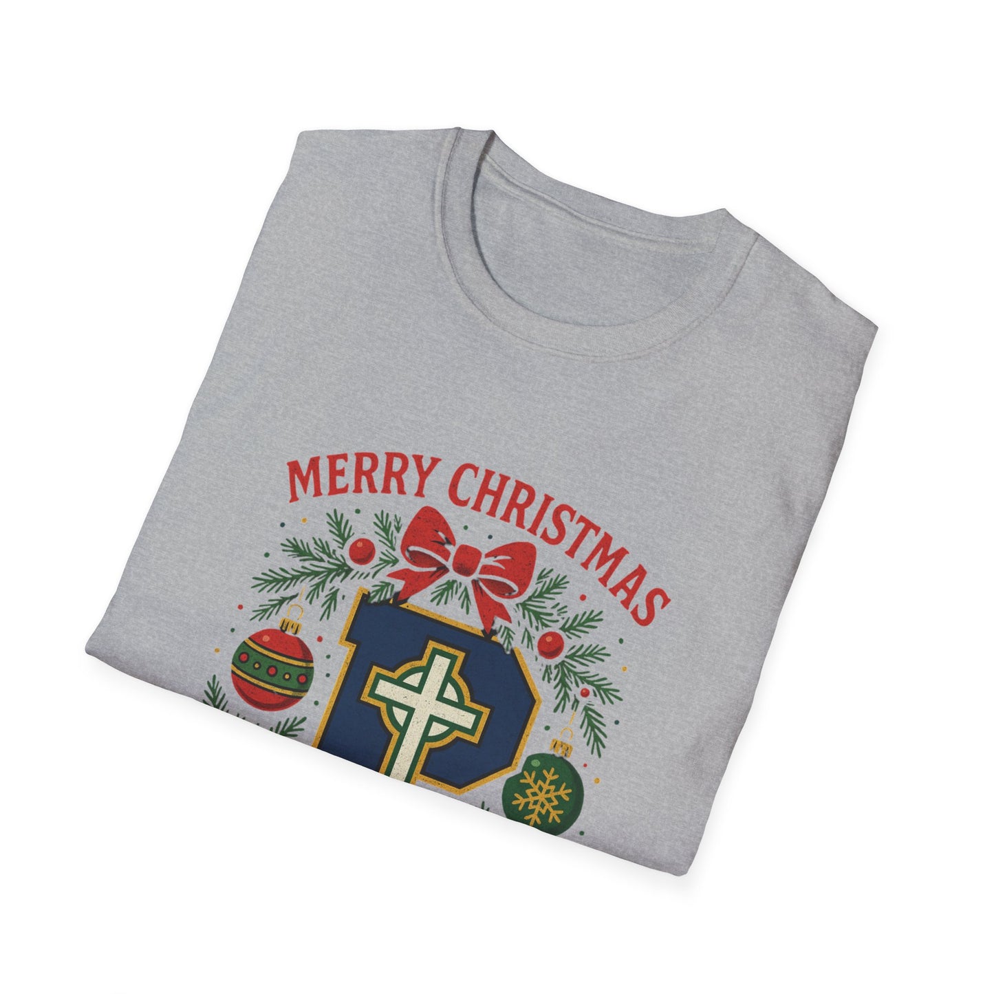 Merry Christmas - Adult Cotton Softstyle T-Shirt