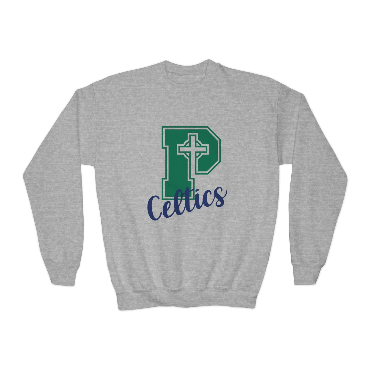 Celtics P - Youth Crewneck Sweatshirt