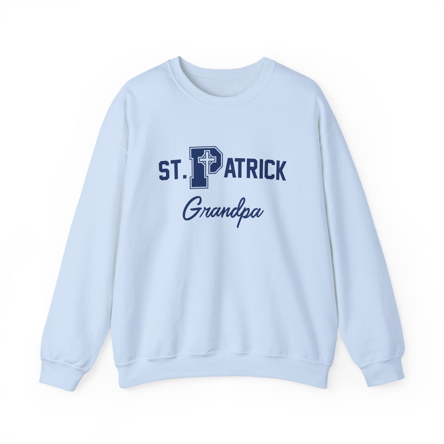 St Patrick Grandparent, Grandpa - Adult Casual Crewneck Sweatshirt