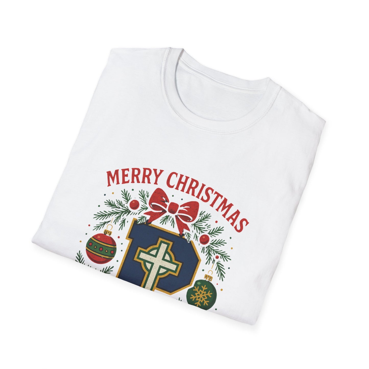 Merry Christmas - Adult Cotton Softstyle T-Shirt