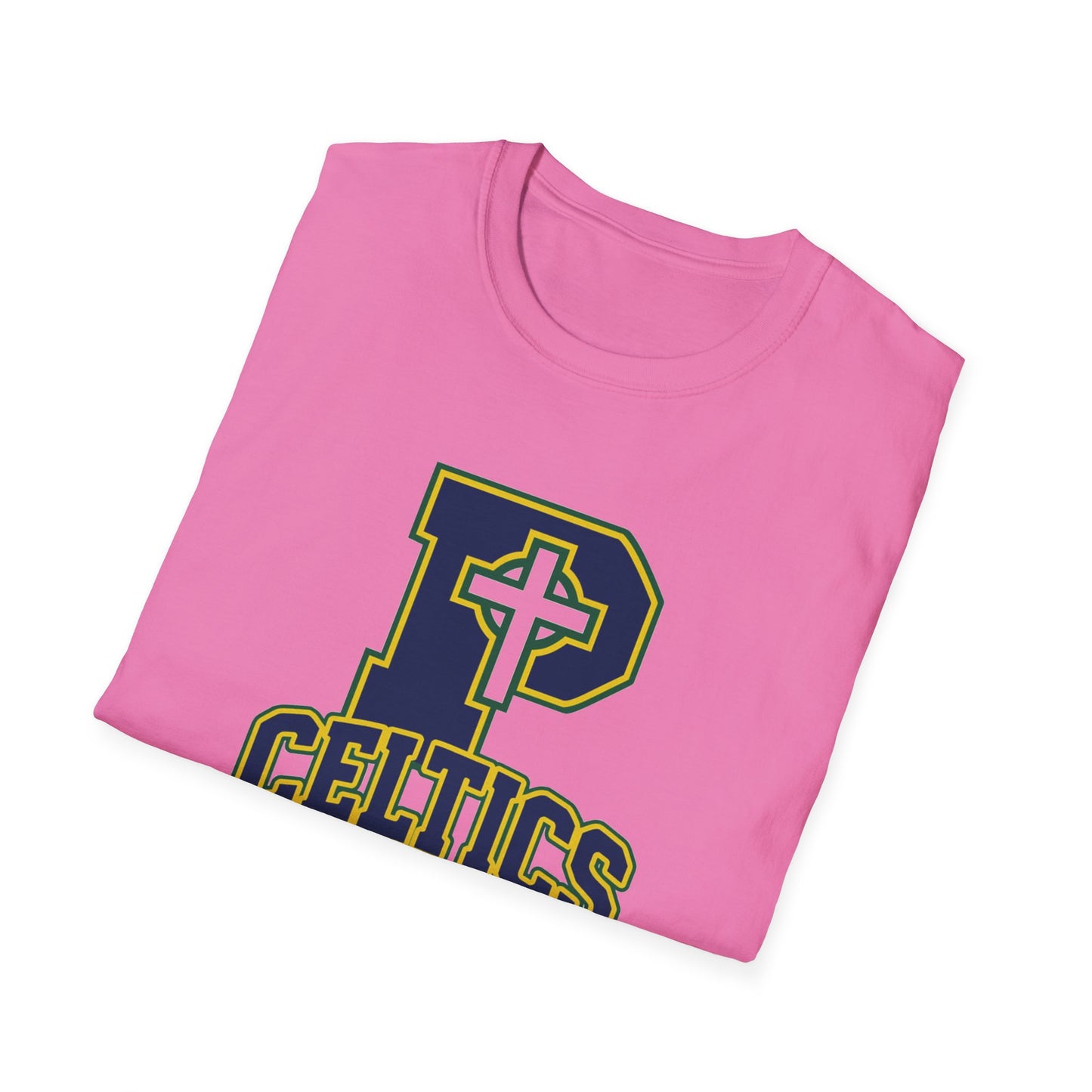 Arched Celtics - Adult Cotton Softstyle T-Shirt