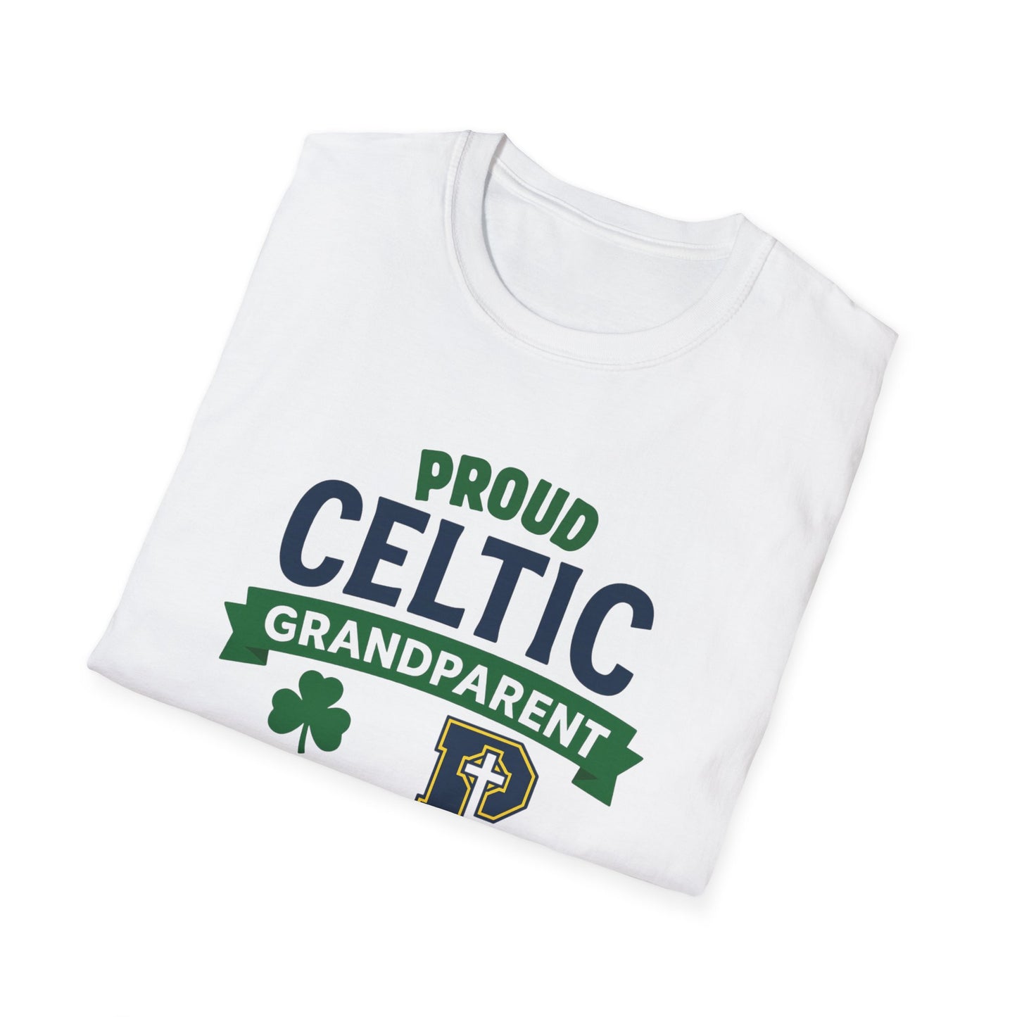 Celtic Grandparent - Adult Cotton Softstyle T-Shirt