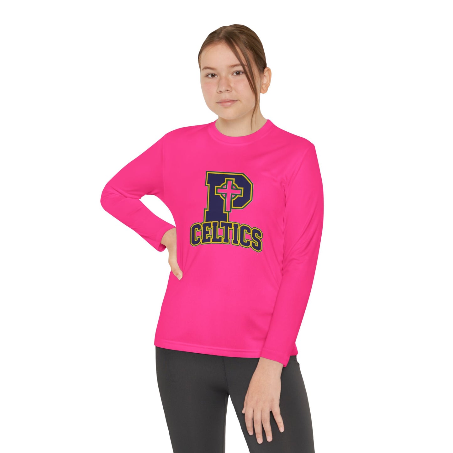 Arched Celtics - Youth Long Sleeve Competitor Tee