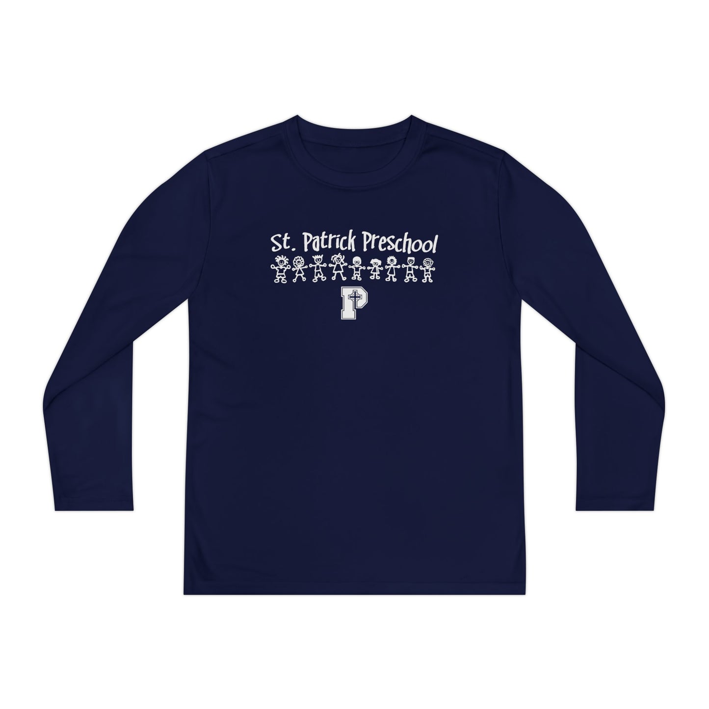 St. Patricks Preschool - Youth Long Sleeve Competitor Tee