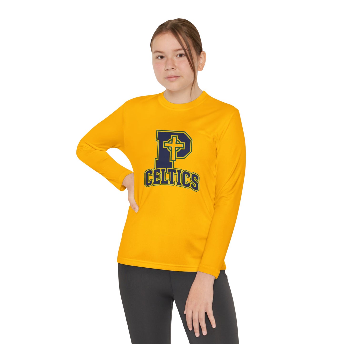 Arched Celtics - Youth Long Sleeve Competitor Tee