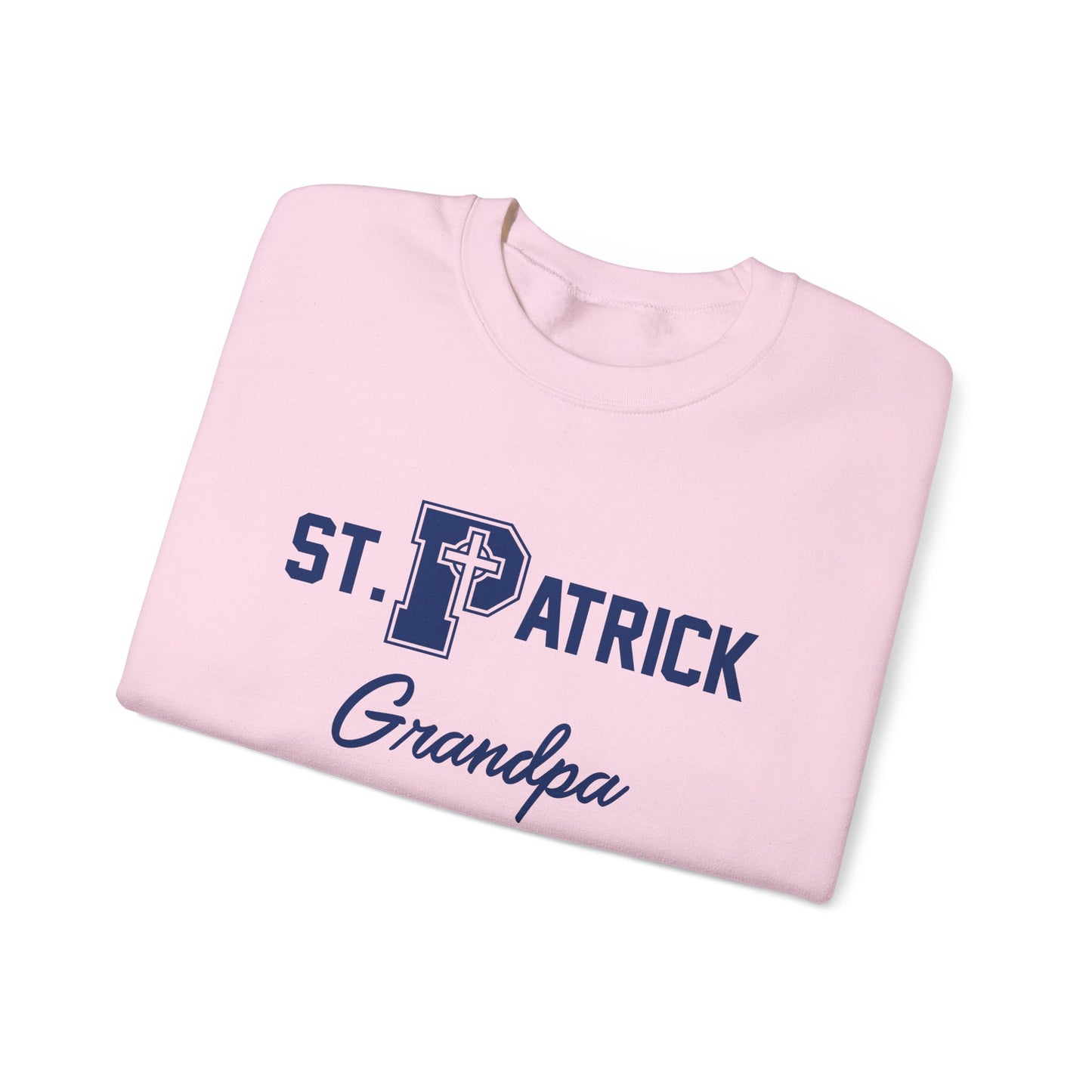 St Patrick Grandparent, Grandpa - Adult Casual Crewneck Sweatshirt