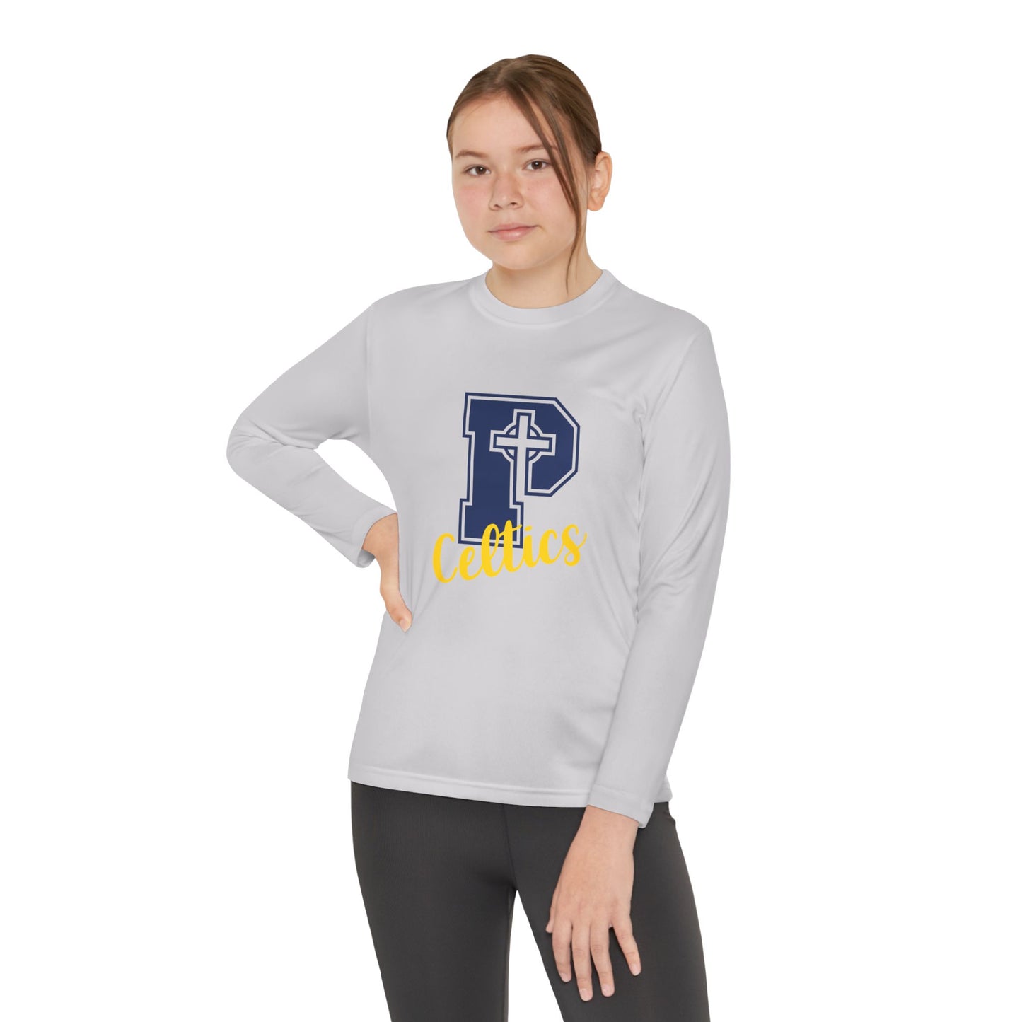 Celtics P - Youth Long Sleeve Competitor Tee