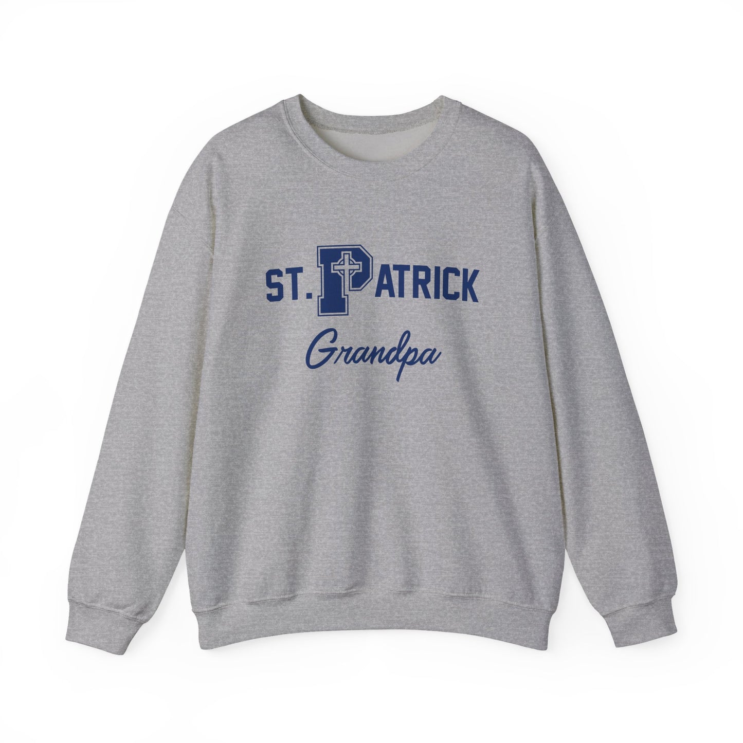 St Patrick Grandparent, Grandpa - Adult Casual Crewneck Sweatshirt