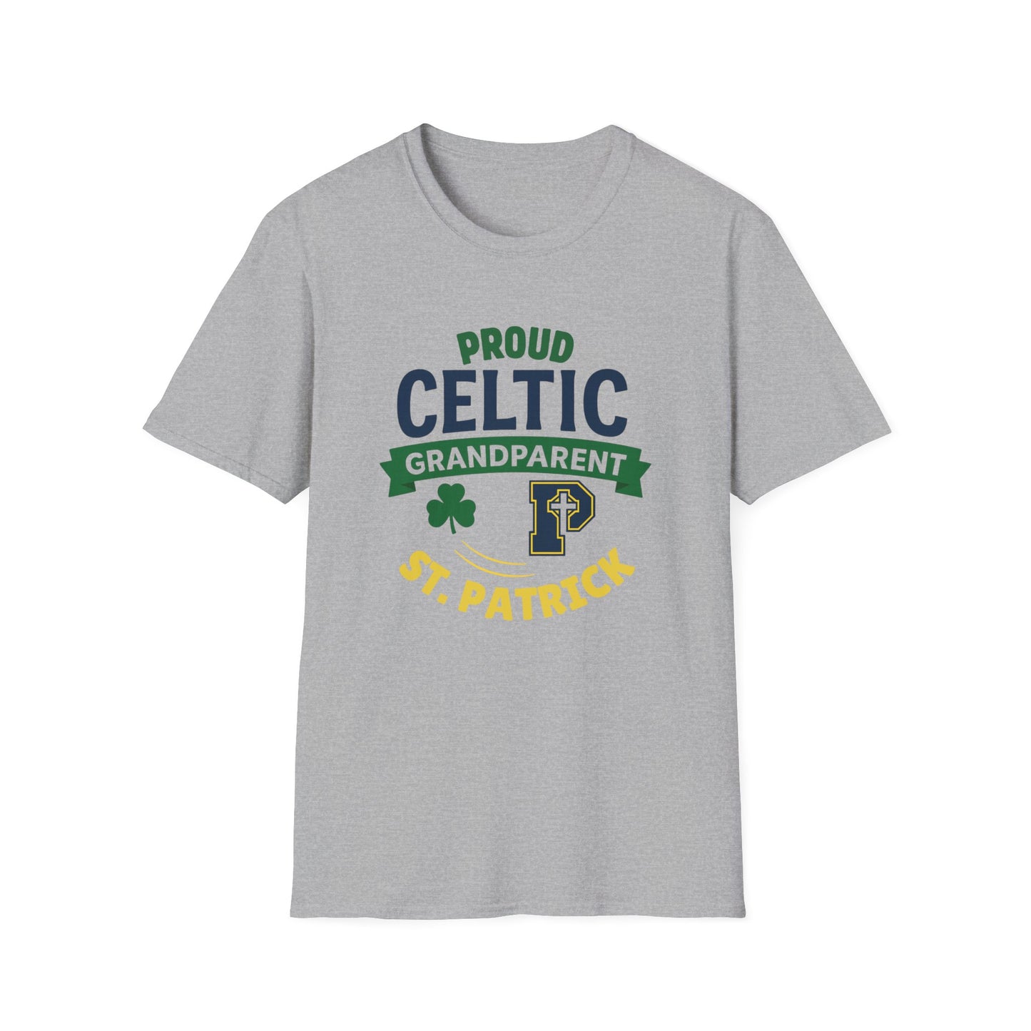 Celtic Grandparent - Adult Cotton Softstyle T-Shirt