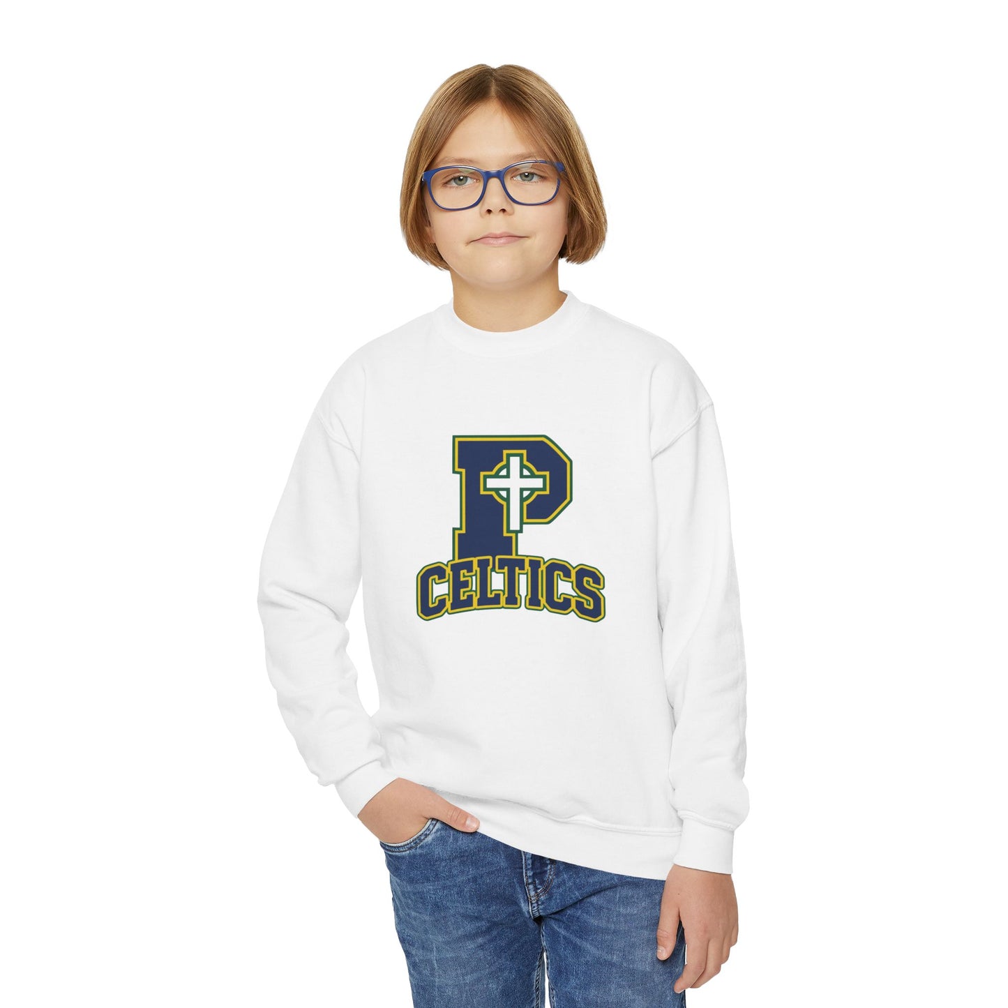 Arched Celtics - Youth Crewneck Sweatshirt