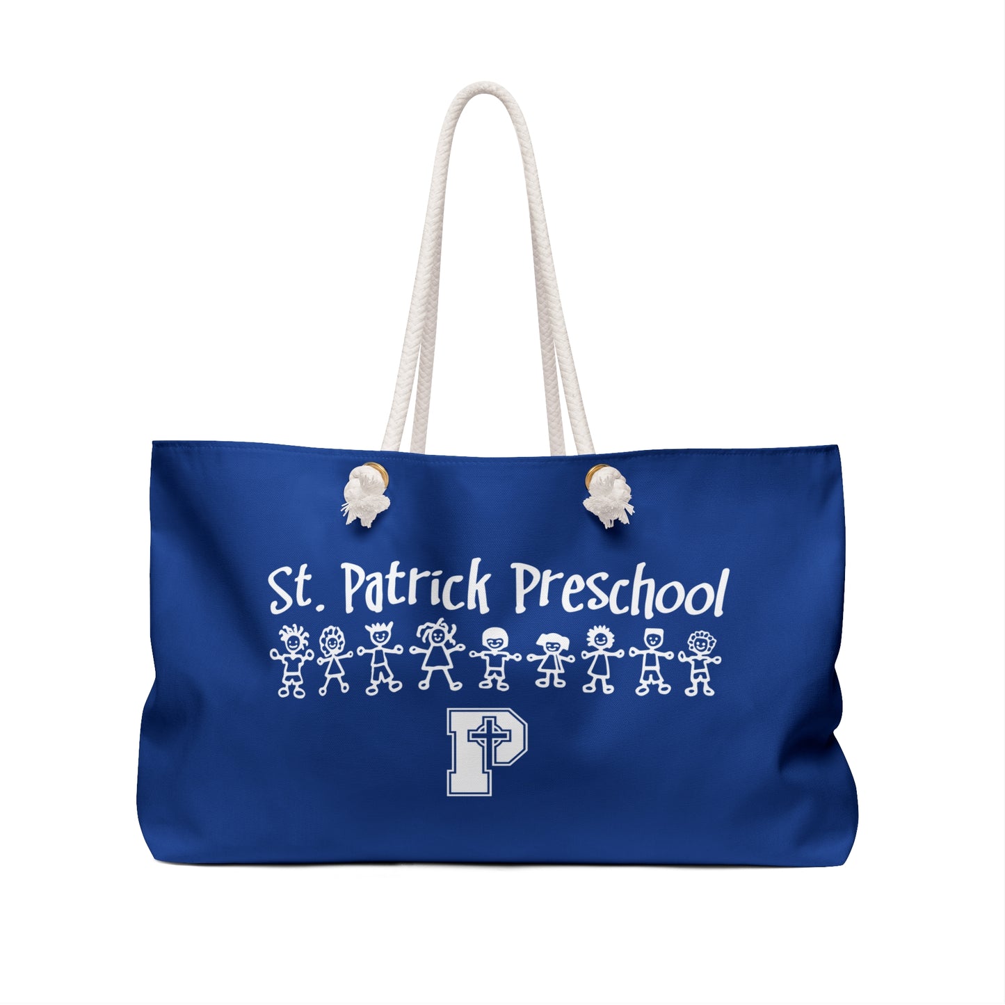 St Patricks Preschool - Weekender Bag Blue