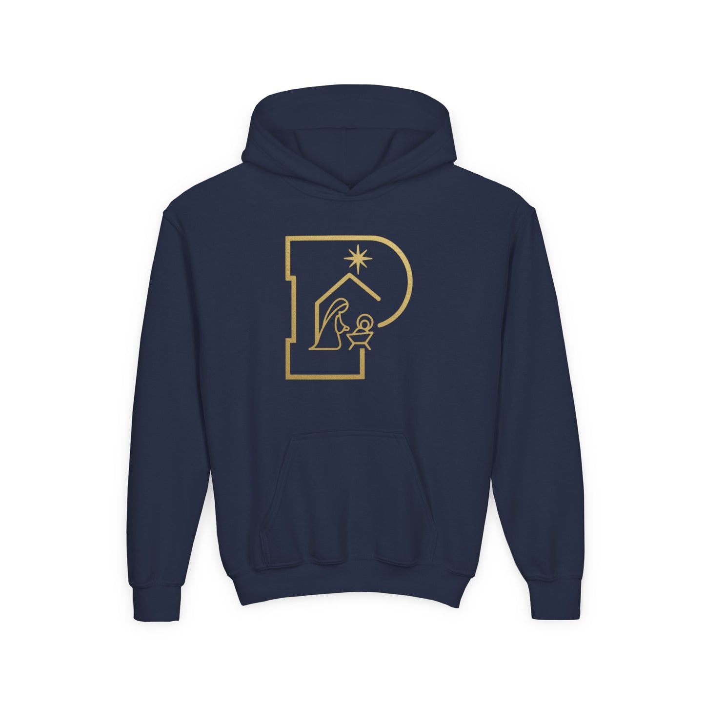 Nativity - Youth Heavy Blend Hooded Sweatshirt