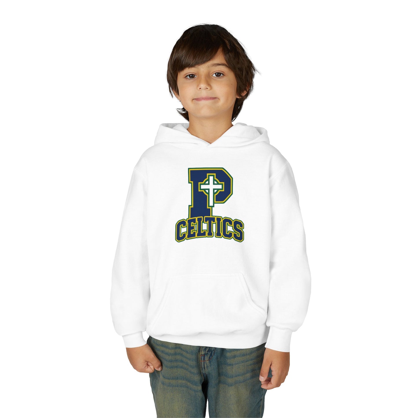 Arched Celtics - Youth Heavy Blend Hooded Sweatshirt