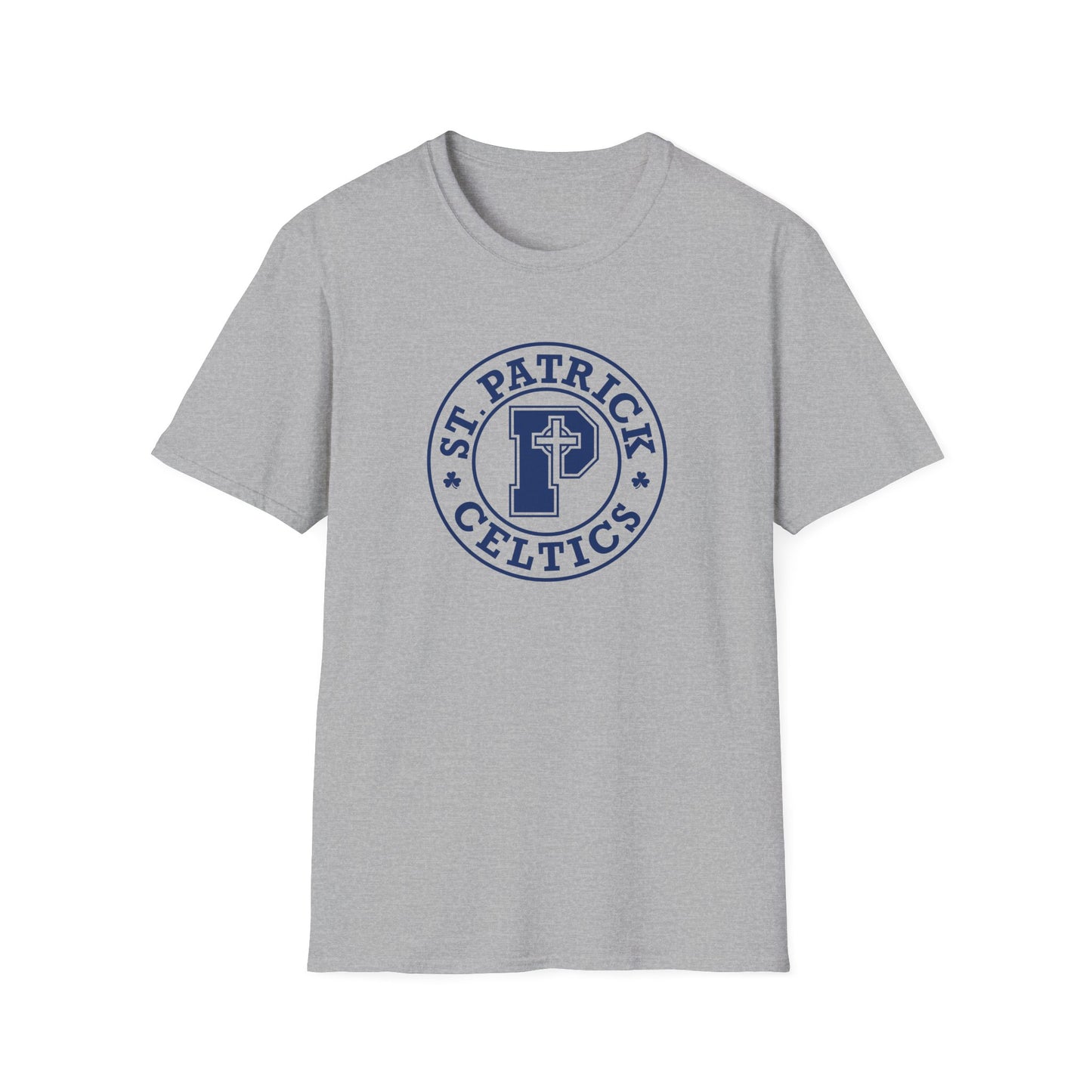 St Patricks Emblem - Adult Cotton Softstyle T-Shirt