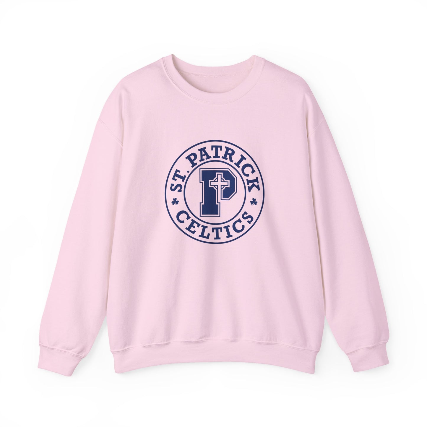 St Patricks Emblem - Adult Casual Crewneck Sweatshirt
