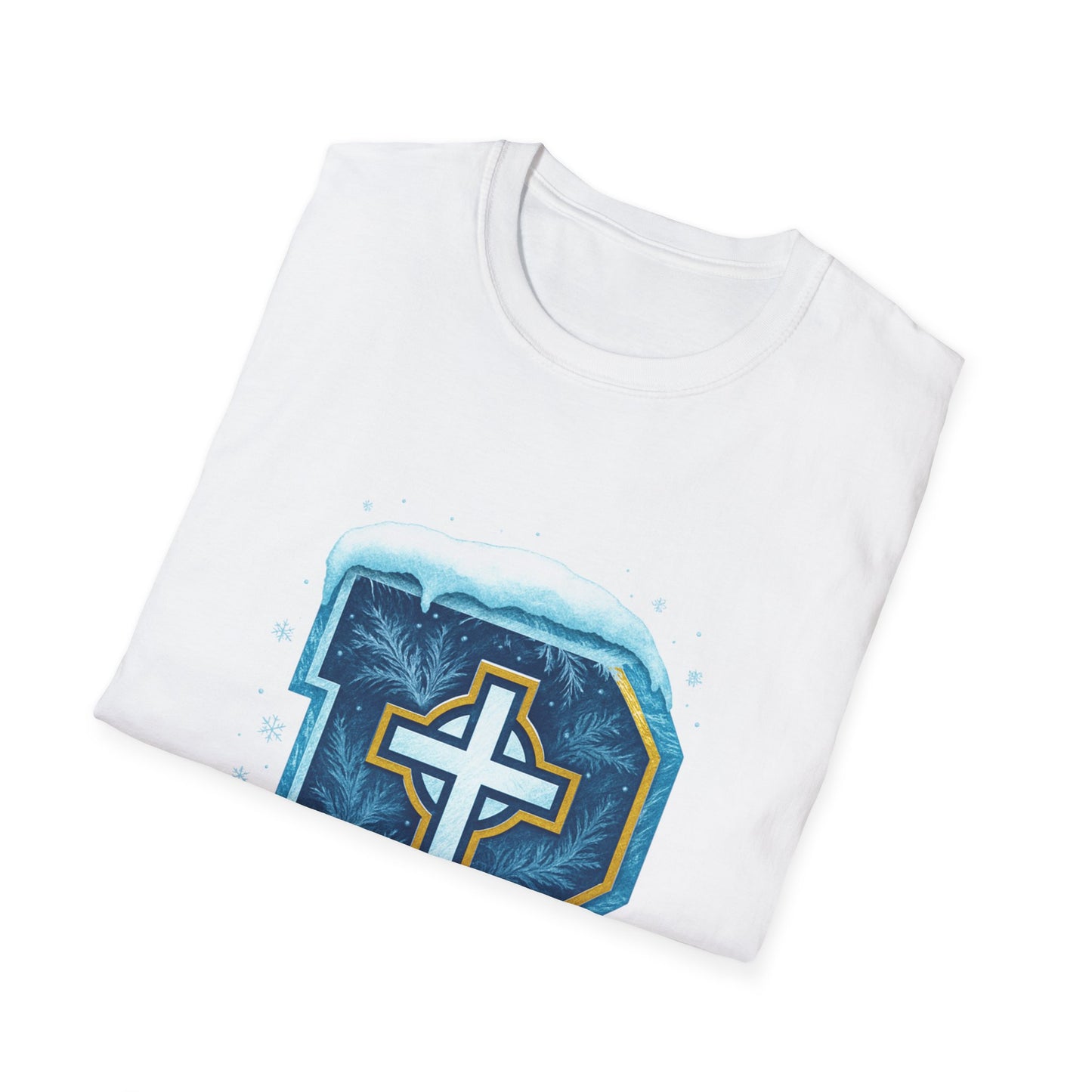 Snow P - Adult Cotton Softstyle T-Shirt