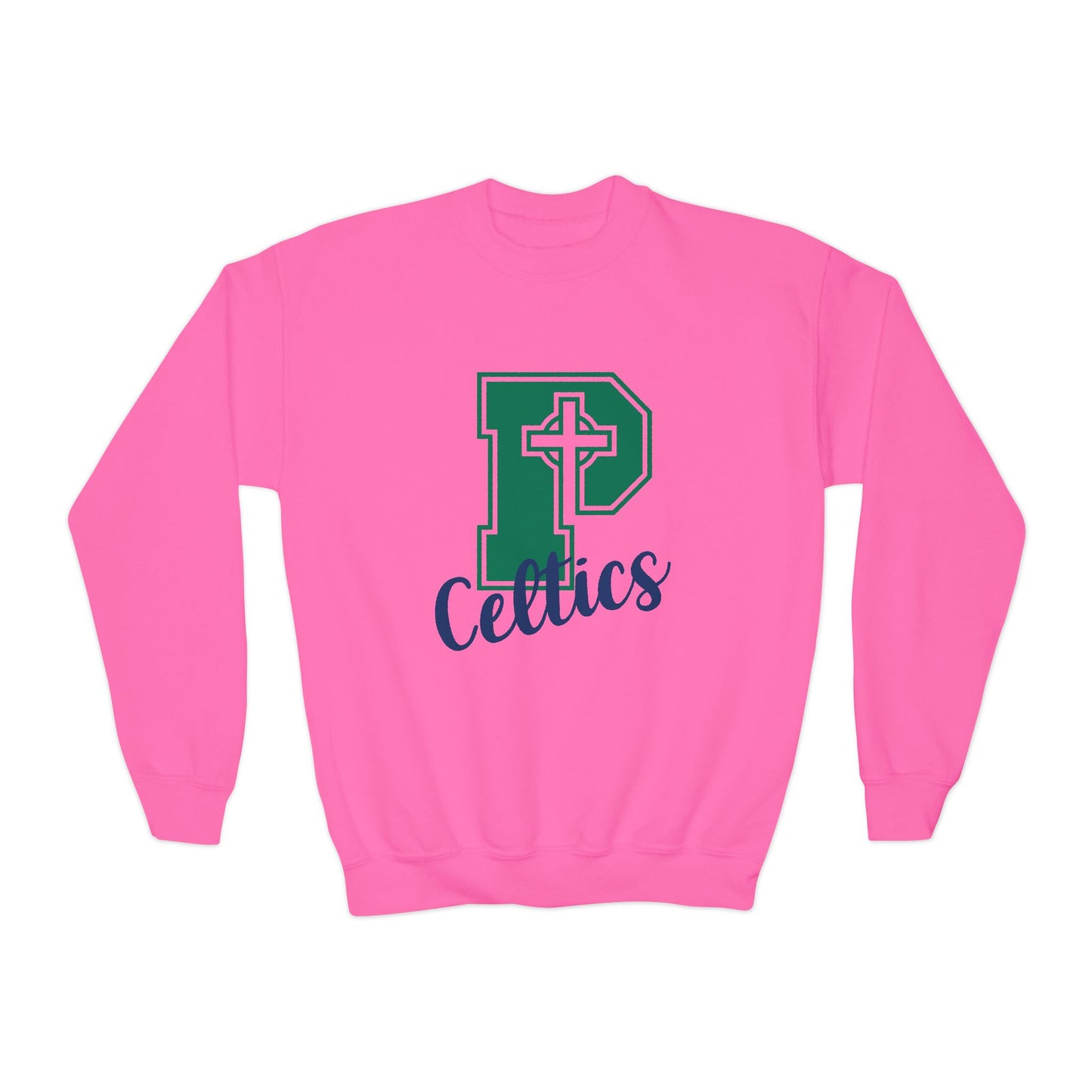 Celtics P - Youth Crewneck Sweatshirt