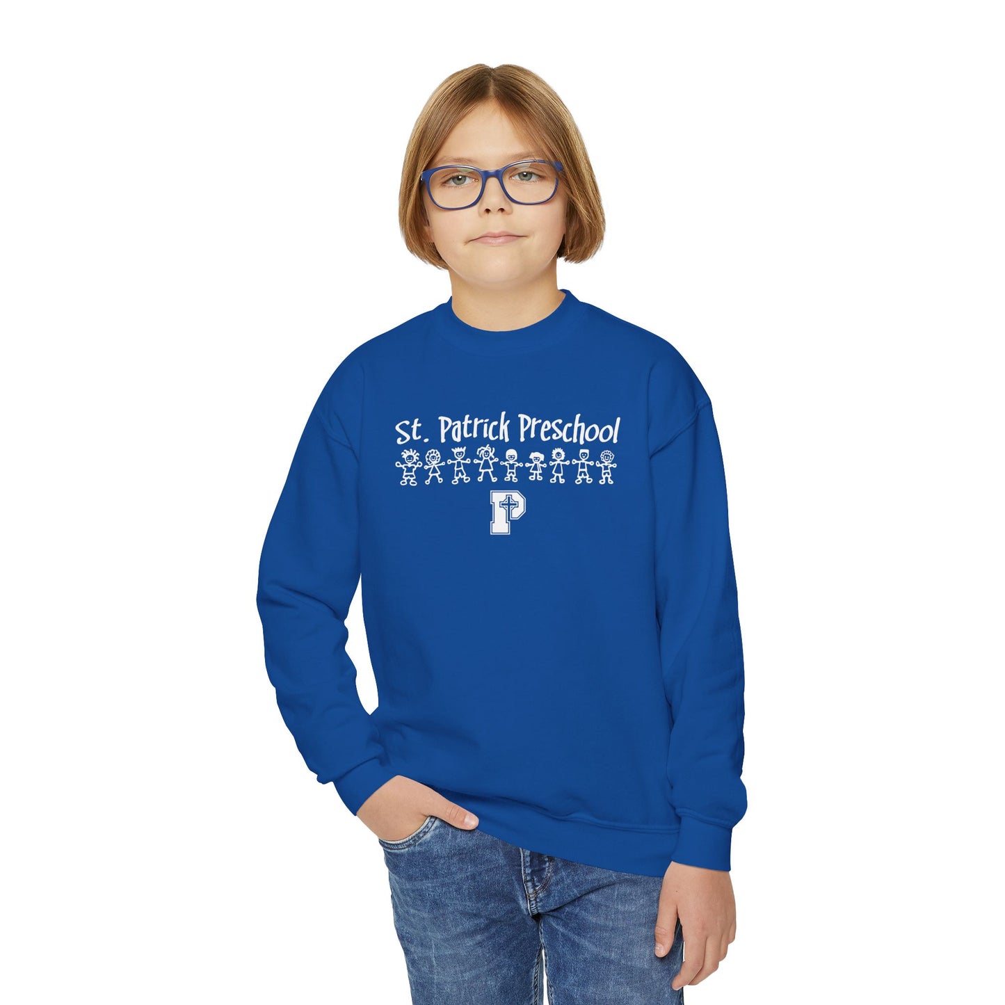 St. Patricks Preschool - Youth Crewneck Sweatshirt