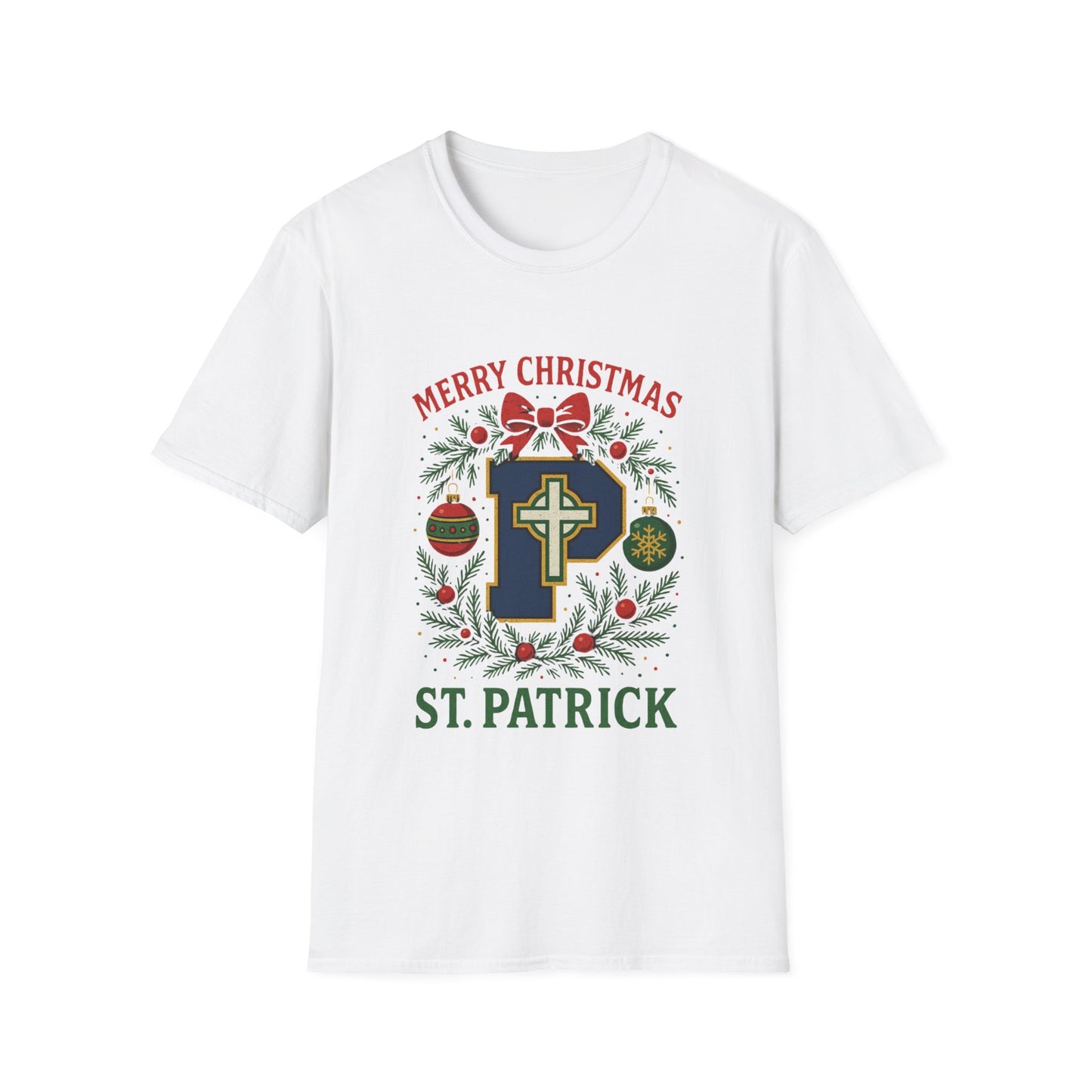 Merry Christmas - Adult Cotton Softstyle T-Shirt