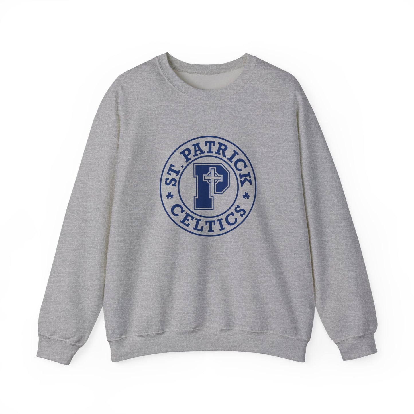 St Patricks Emblem - Adult Casual Crewneck Sweatshirt
