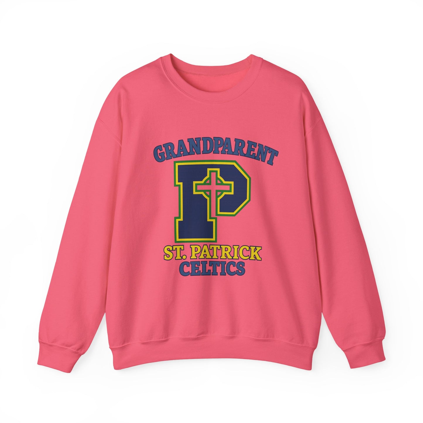 Grandparent P - Adult Casual Crewneck Sweatshirt