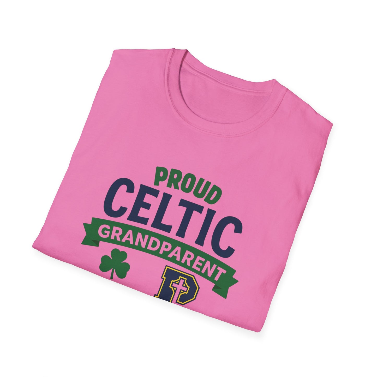 Celtic Grandparent - Adult Cotton Softstyle T-Shirt