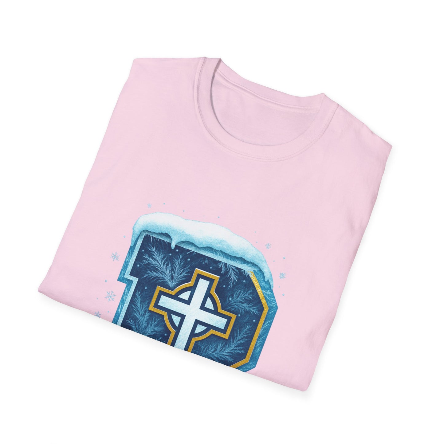 Snow P - Adult Cotton Softstyle T-Shirt