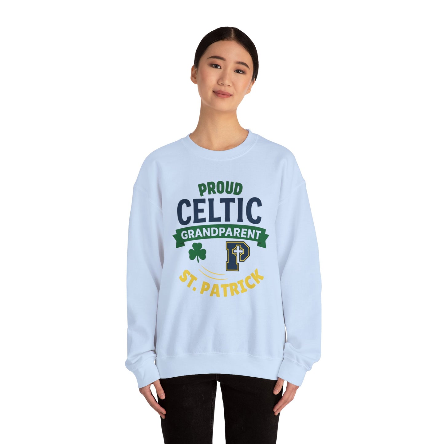 Celtic Grandparent - Adult Casual Crewneck Sweatshirt