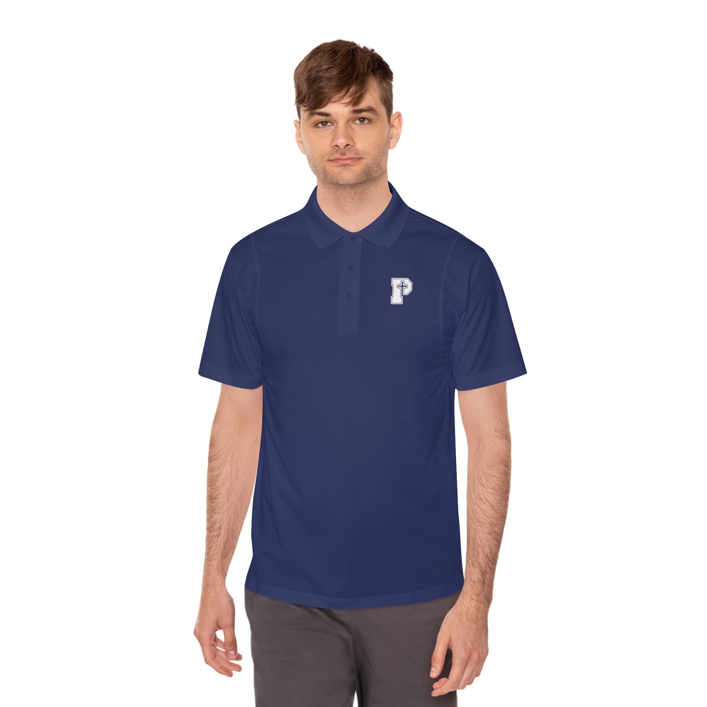 St Patricks Logo - Adult Men's Sport Polo Shirt
