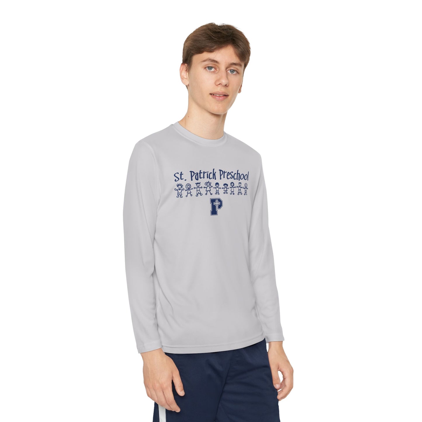 St. Patricks Preschool - Youth Long Sleeve Competitor Tee