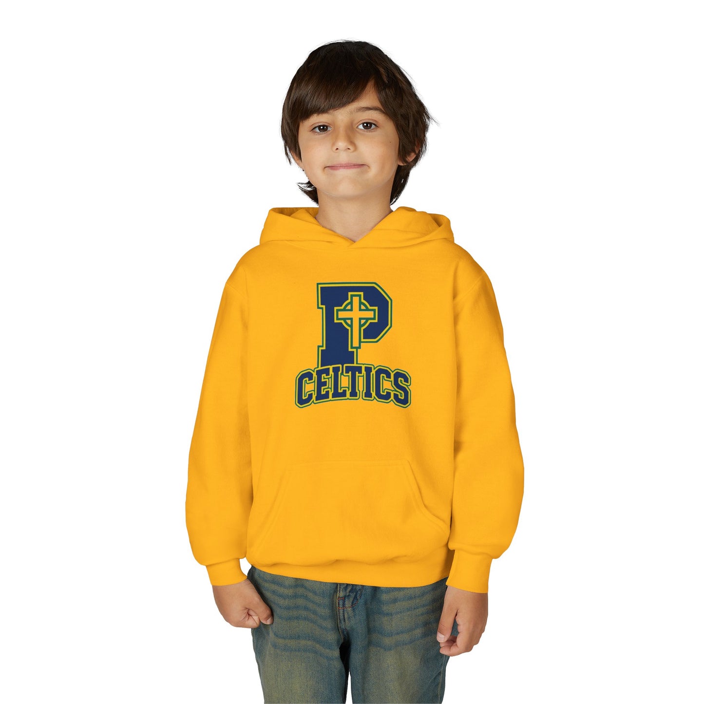 Arched Celtics - Youth Heavy Blend Hooded Sweatshirt