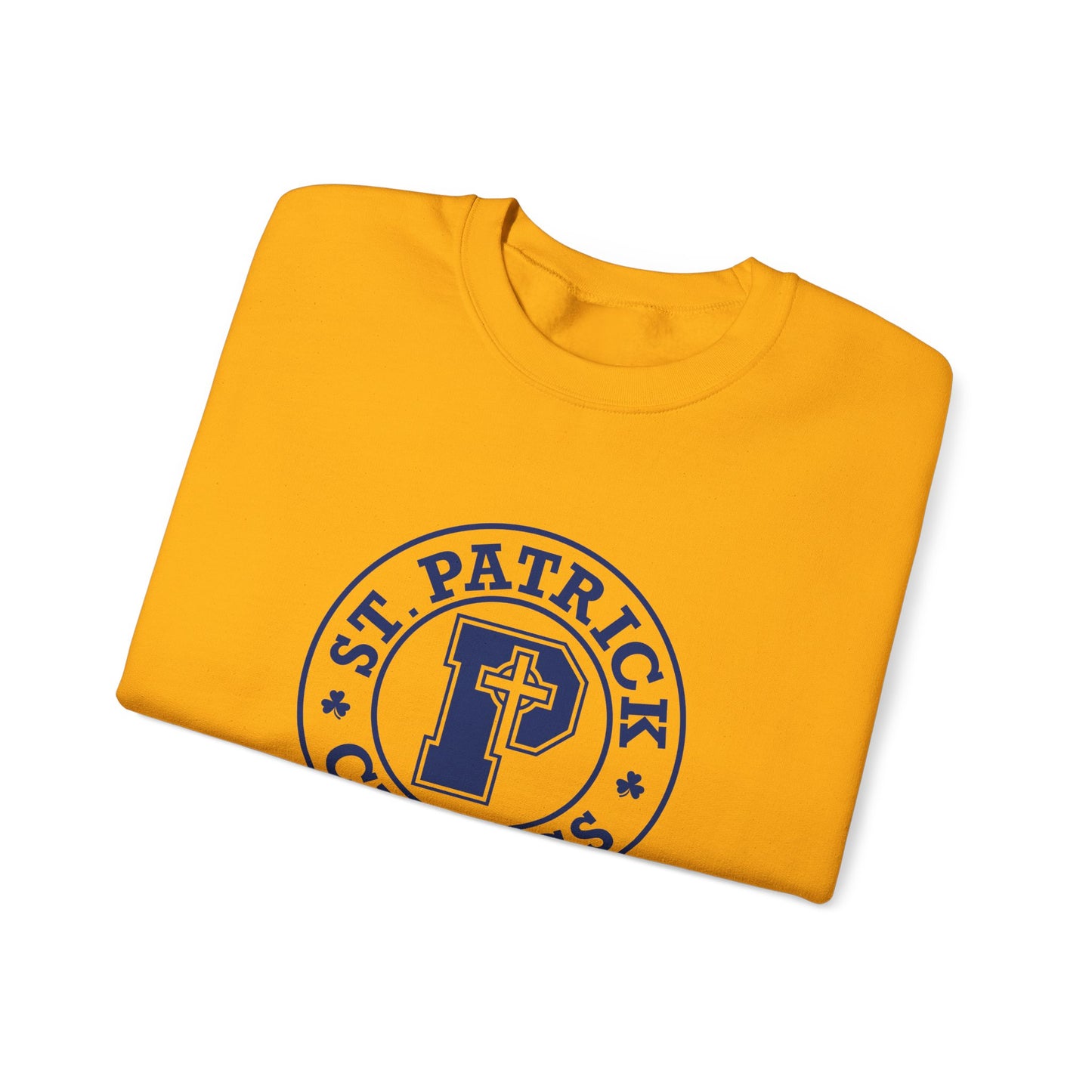 St Patricks Emblem - Adult Casual Crewneck Sweatshirt