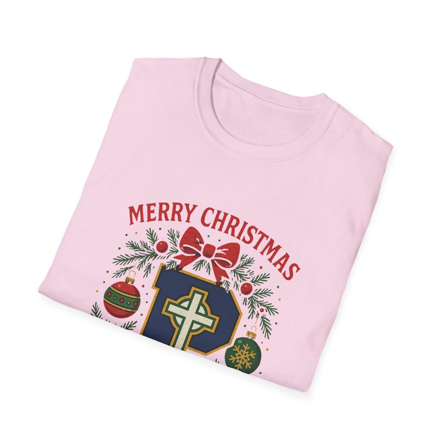 Merry Christmas - Adult Cotton Softstyle T-Shirt