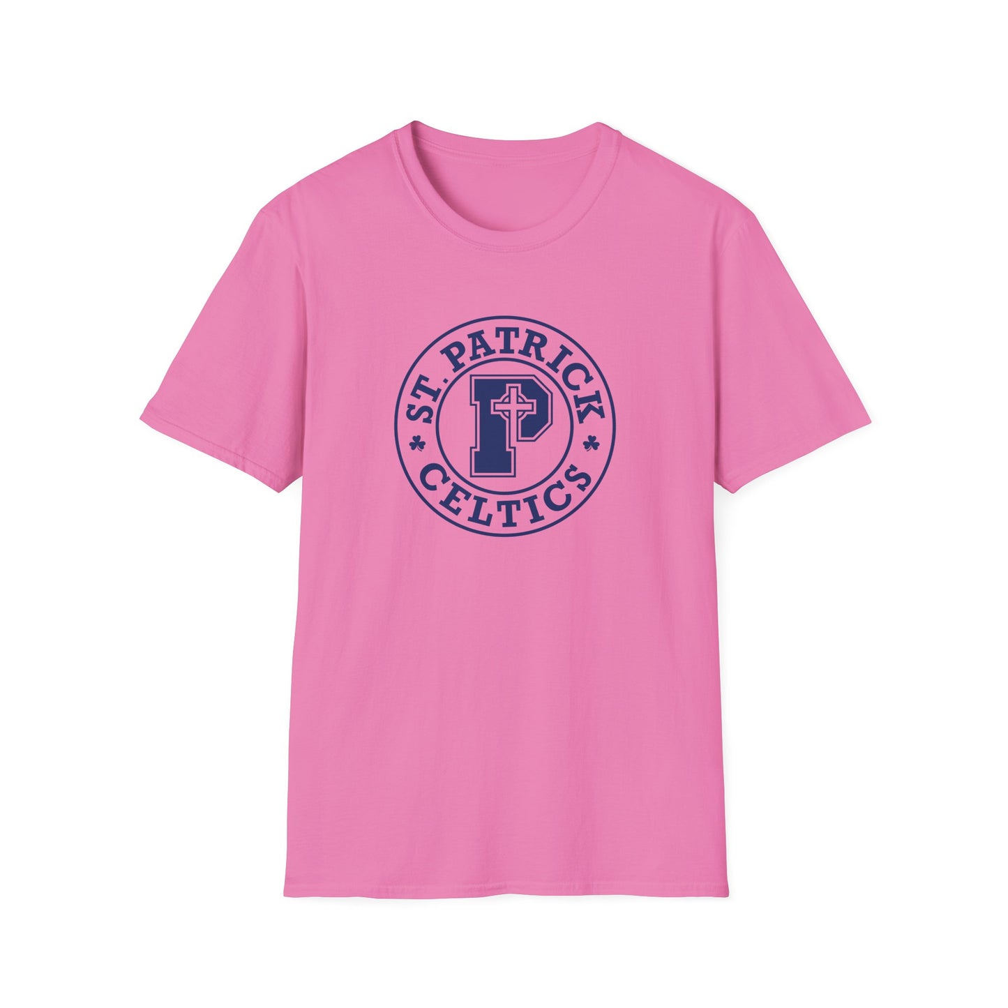 St Patricks Emblem - Adult Cotton Softstyle T-Shirt