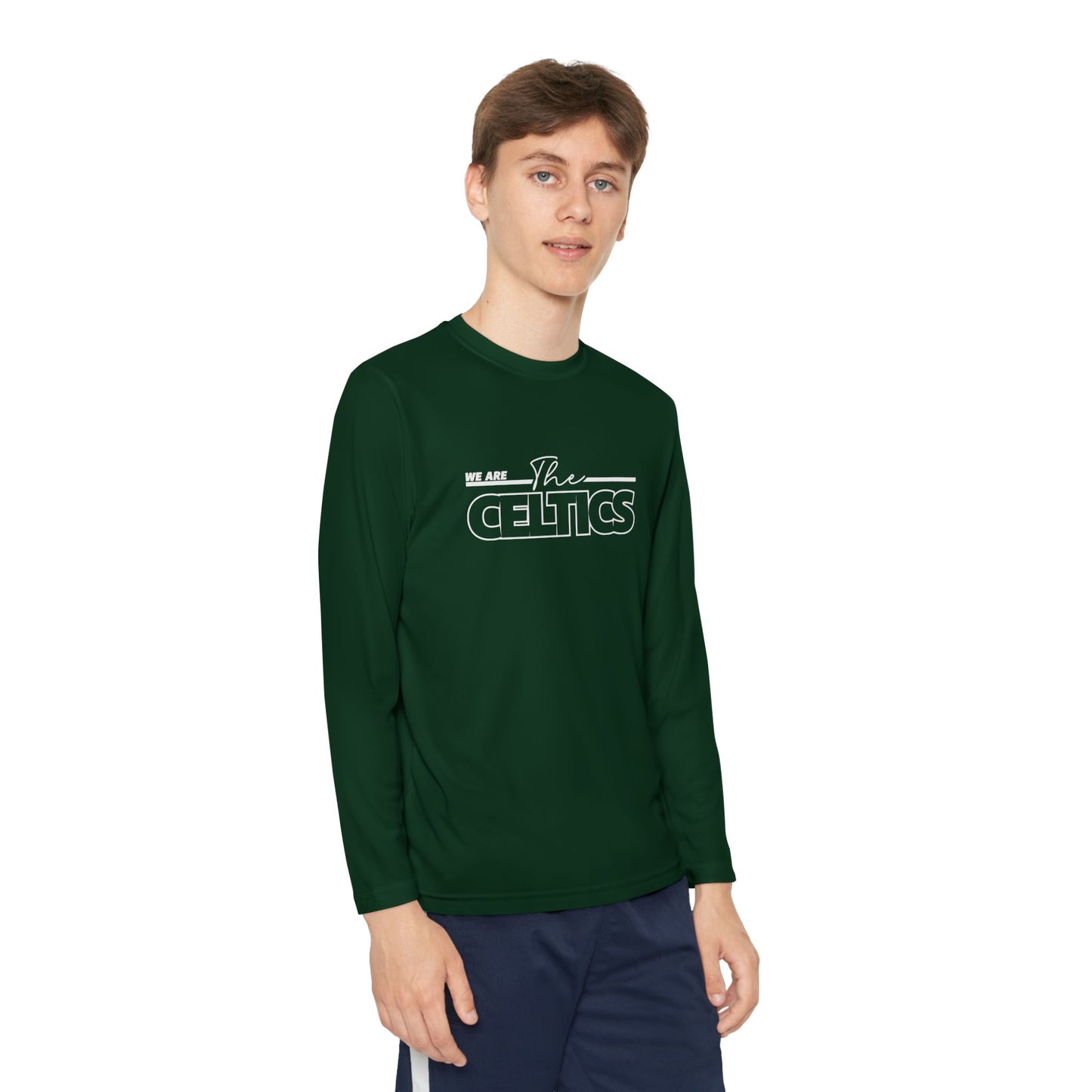 We Are The Celtics - Youth Long Sleeve Competitor Tee