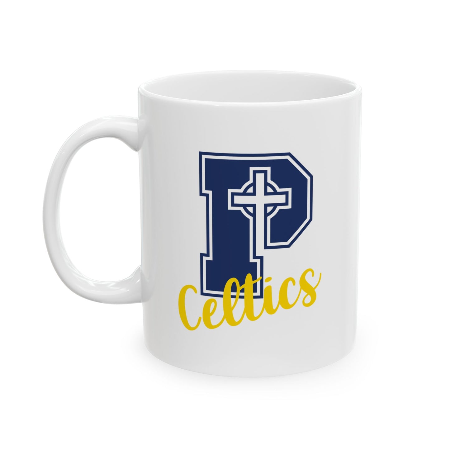 Celtics P - Ceramic Coffee Mug
