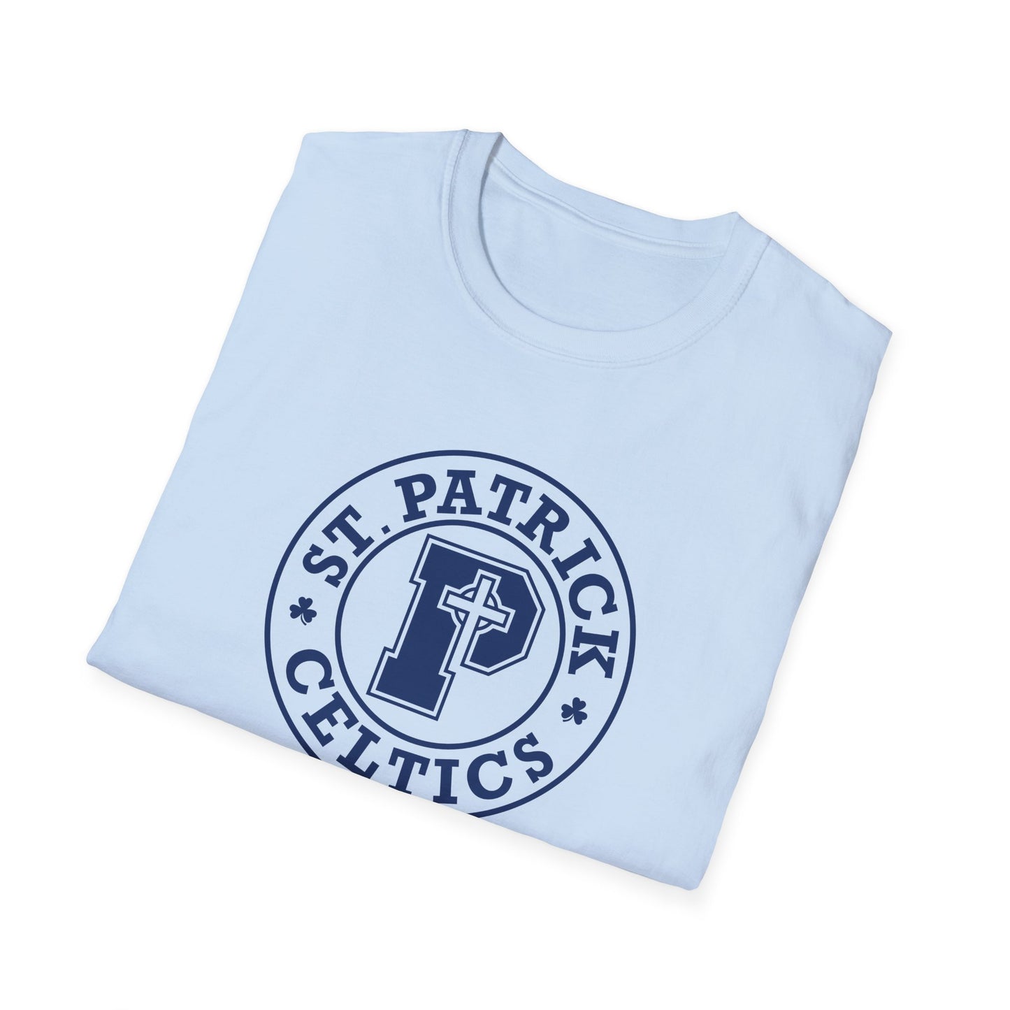 St Patricks Emblem - Adult Cotton Softstyle T-Shirt