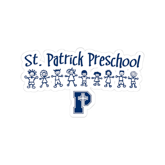 St. Patrick Preschool - Kiss-Cut Sticker