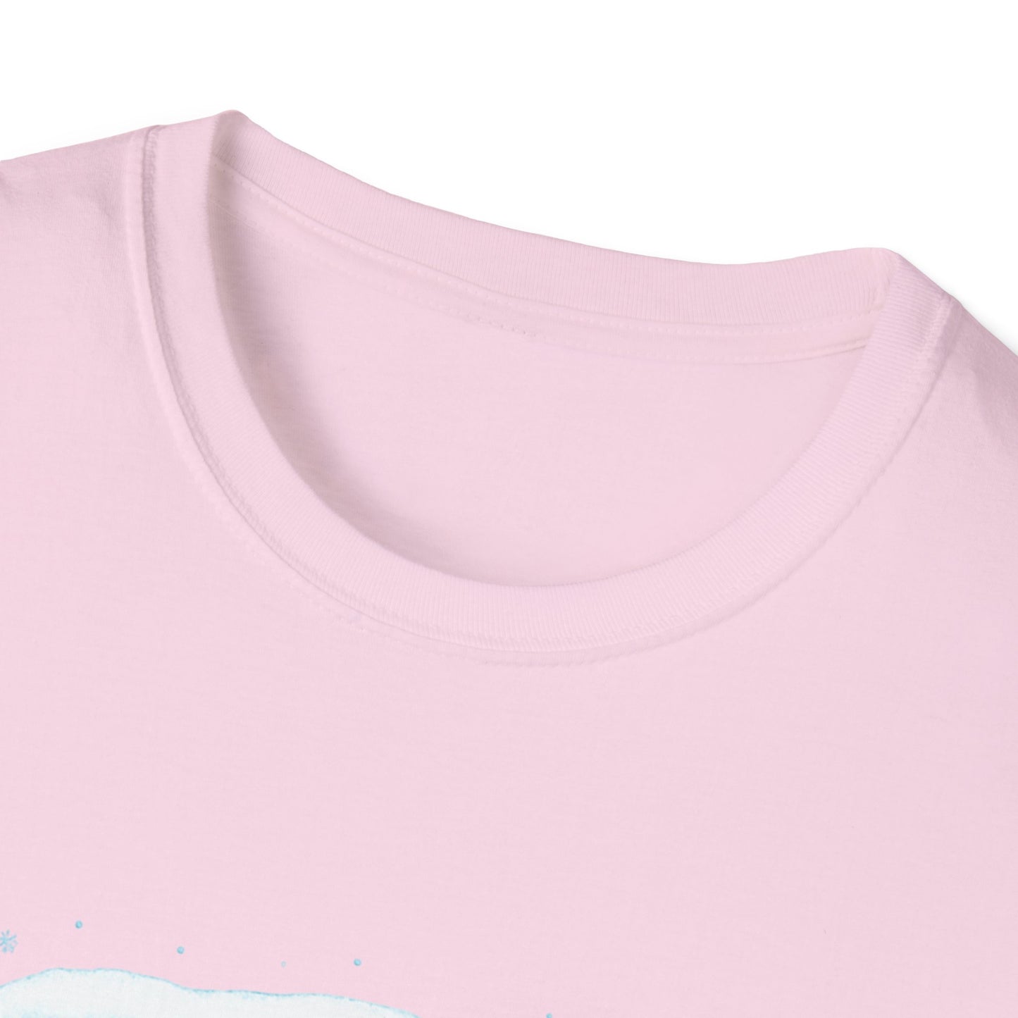 Snow P - Adult Cotton Softstyle T-Shirt